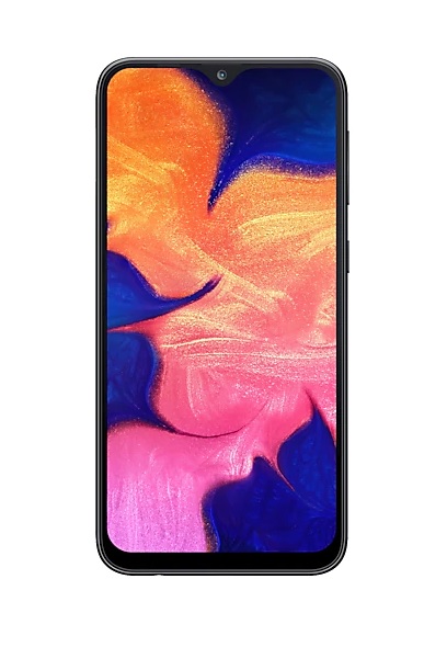 Samsung Galaxy A10 Smartphone IPS-Display, 32GB interner Speicher, Android, Dual-SIM, Schwarz