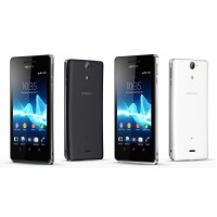 Sony Xperia V Smartphone 10,92cm Pixel (4,3 Zoll) TFT-Display, 8GB interner Speicher, 1GB RAM, Android, Schwarz