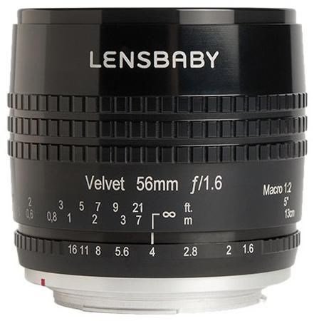 LENSBABY 56 mm / F 1.6 VELVET Nikon