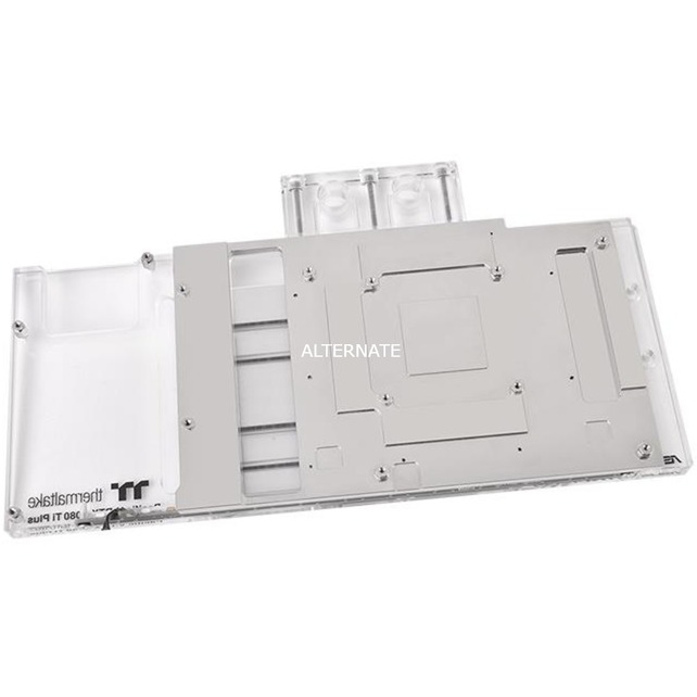 Thermaltake CL-W247-CU00SW-A Pacific V-RTX 2080Ti Plus (ASUS ROG) - 16.8 Million Colors LED-LCS-GPU-Wasserkühlung Schwarz