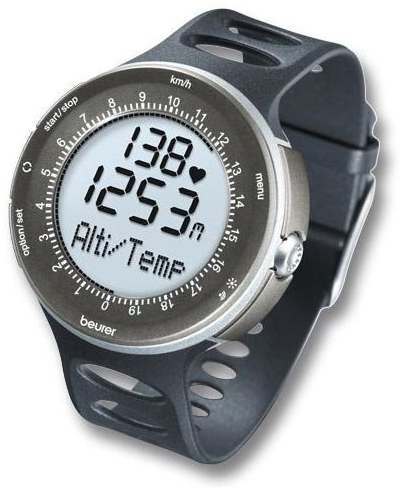 Beurer PM 90 Fitness-Tracker Unisex, Einheitsgröße, Kunststoffgehäuse, Silber/Schwarz