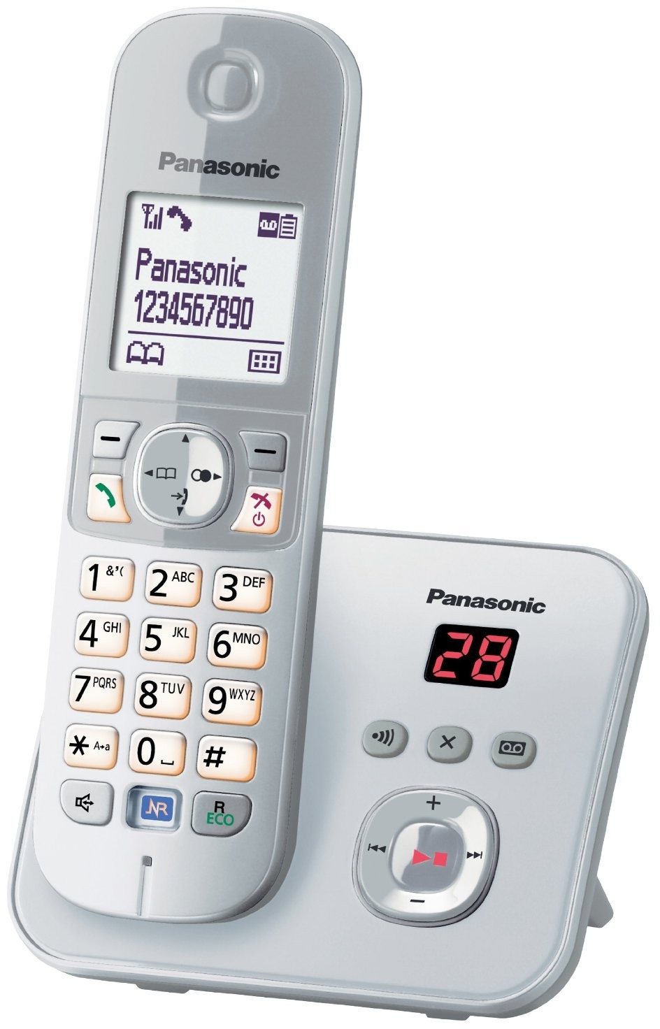 Panasonic DECT KX-TG6821PDM Silver