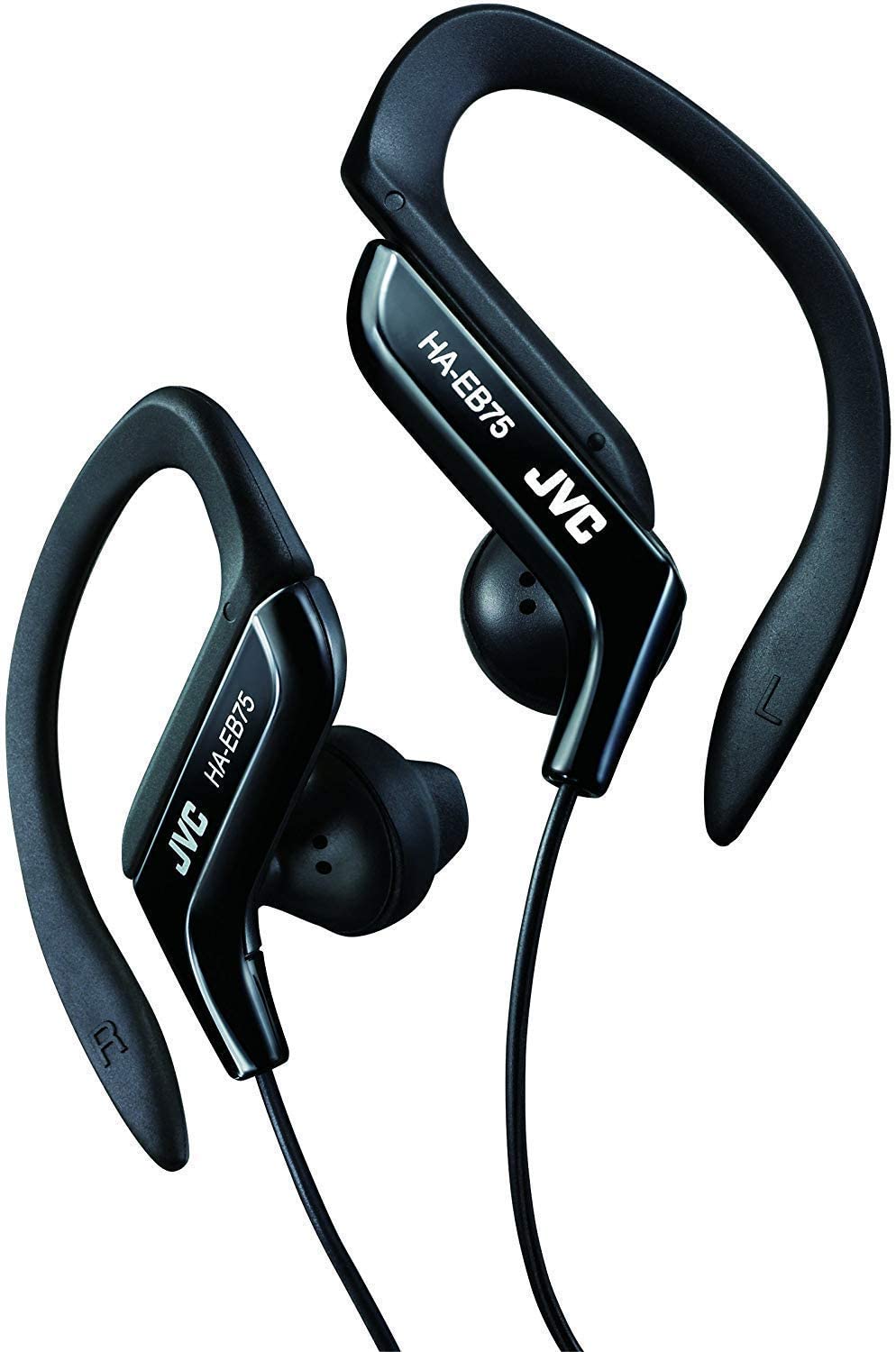 JVC HA EB75-B-E für Apple iPhone 3G, 3GS, 4 In-Ear Kopfhörer, geeignet für Sport, schwarz