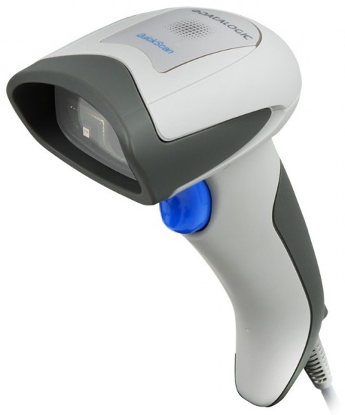 Datalogic QuickScan I QD2400 - Barcodeleser (verkabelt, Handgeführt, DC, 1D-2D, GS1-128 (UCC-EAN-128), Aztec Code, Data Matrix, MaxiCode, Micro QR Code, QR Code)
