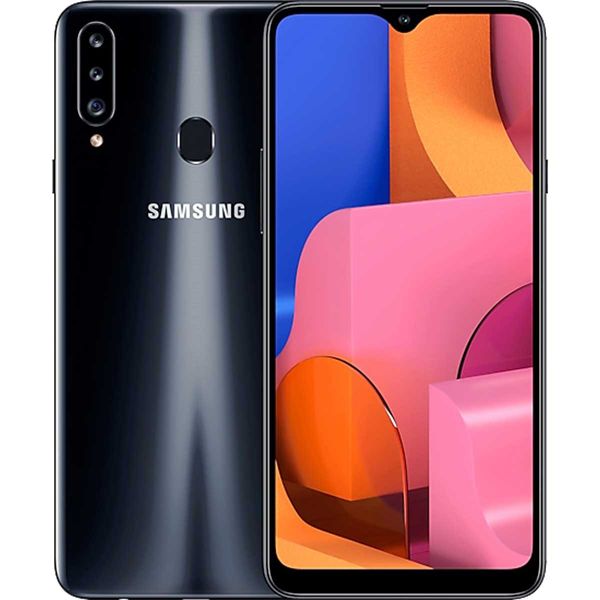 Samsung Galaxy A20s Smartphone 16,51cm (6,5 Zoll) TFT-Display, 32GB interner Speicher, 3GB RAM, Dual-SIM, Android, Prism Crush Black