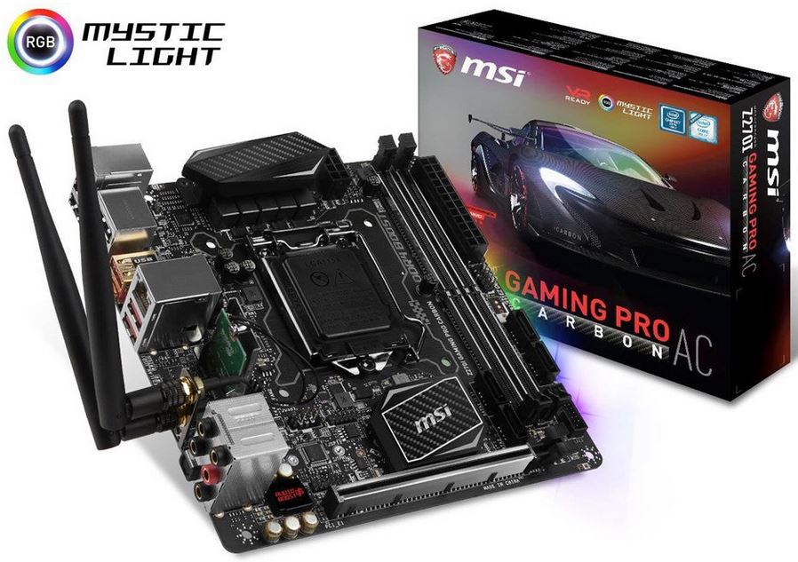 MSI Z270I Gaming Pro Carbon AC (7A66-001R)