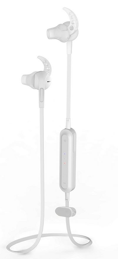 Vivanco SPORT AIR 4 W Ohrhörer (Bluetooth, 3-er Set Komfort-Ohrpass-Stücke, leicht) weiß