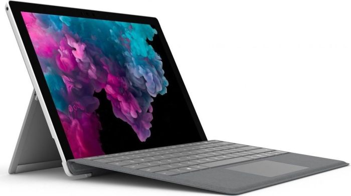 Microsoft Surface Pro 6 - 12,3 Zoll (2.736 x 1.824) Multi-Touch, Intel Core i7-8650U, 8GB RAM, 256GB SSD, Windows 10 Home 64-bit (Grau)