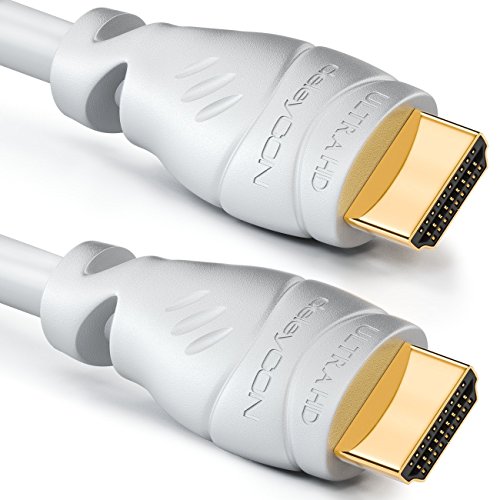 deleyCON 6m HDMI Kabel - kompatibel zu HDMI 2.0a/b/1.4a - UHD / 4K / HDR / 3D / 1080p / 2160p / ARC - High Speed mit Ethernet