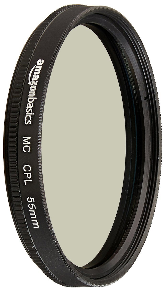 AmazonBasics Zirkularer Polarisationsfilter - 55mm