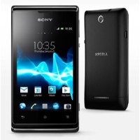 Sony Xperia E (C1505) Smartphone 8,89cm (3,5 Zoll) TFT-Display, 4GB interner Speicher, 0,51GB RAM, Android, Schwarz