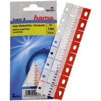 Hama Klebefolie für Super 8 Filme, 100 Stück, Cinekett, Rot