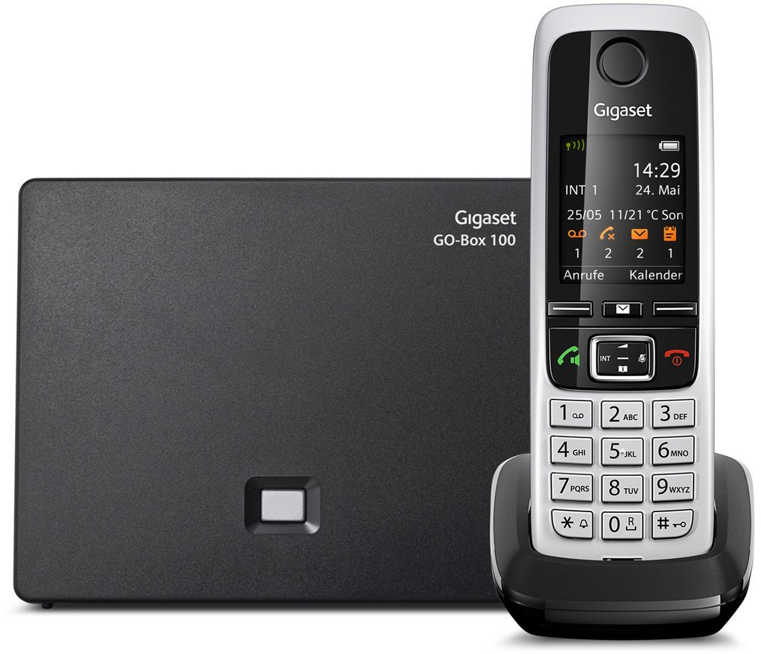 Gigaset C430A GO Schnurlostelefon mit Anrufbeantworter Analog und IPTelefon, Fritzbox