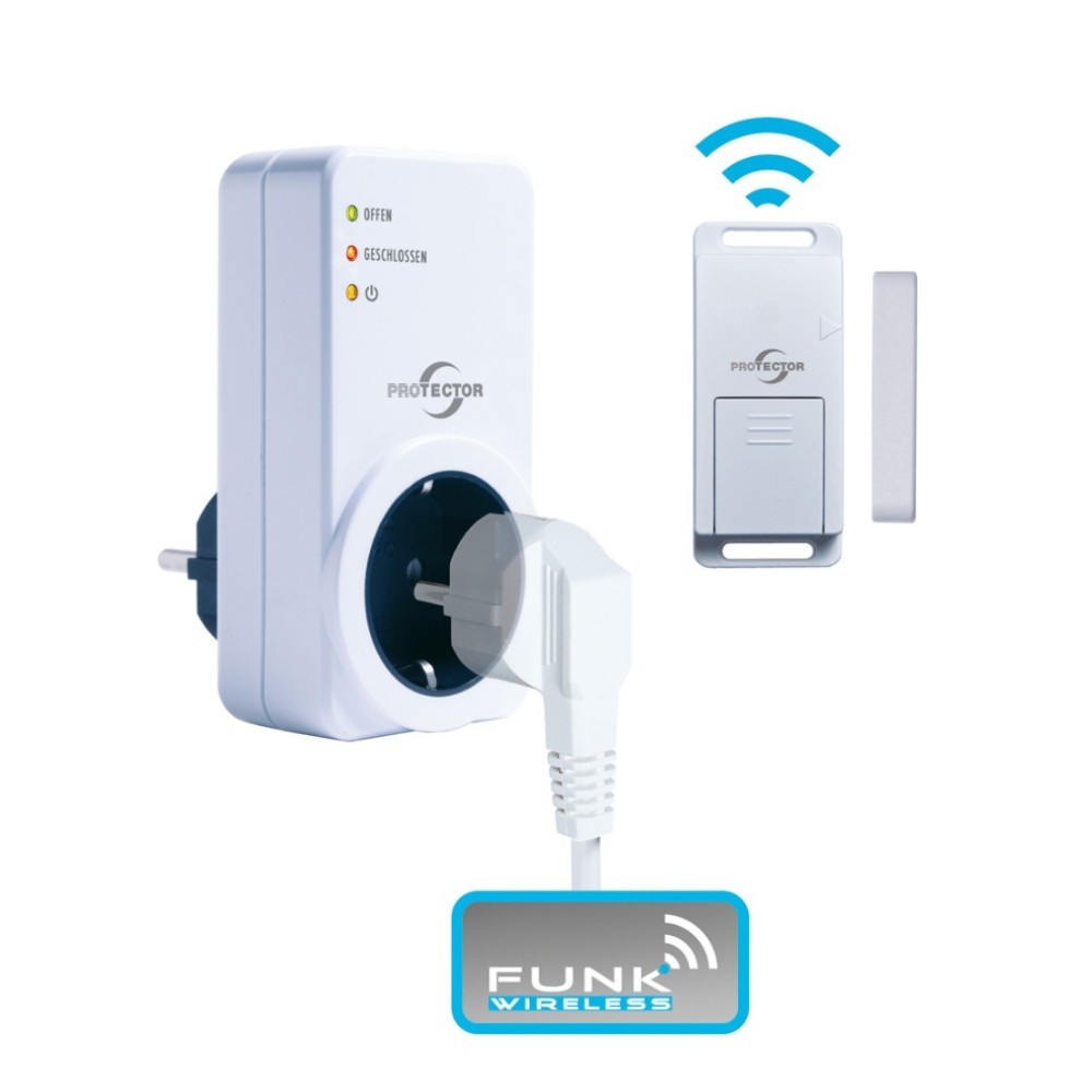 PROTECTOR AS 510 Funk Abluftsteuerung mit Fenster-Sensor-Einheit