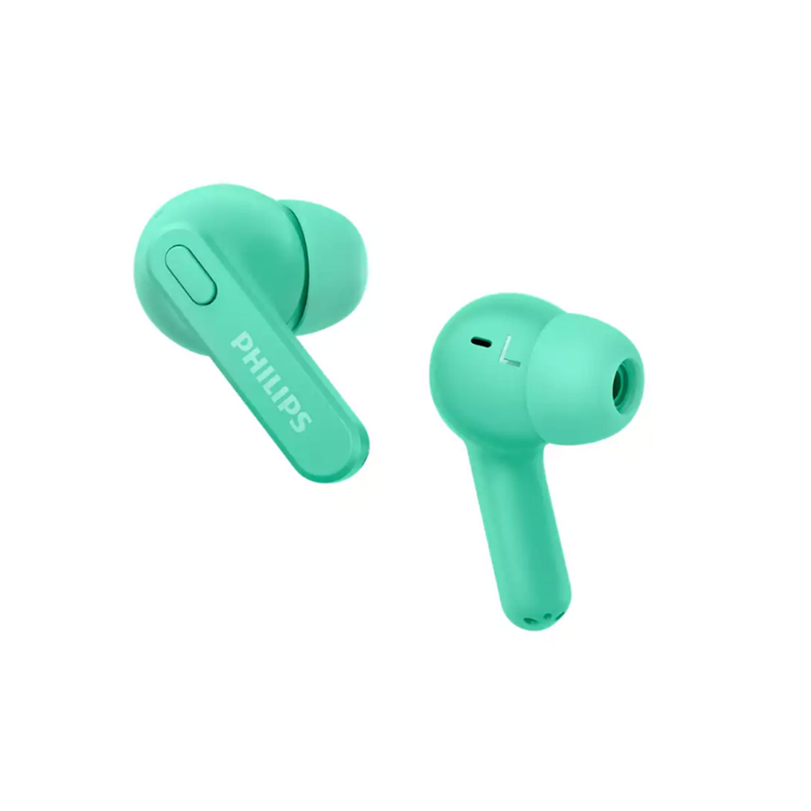 Philips TAT2206 True Wireless In-Ear-Kopfhörer (12940014052) mit Bluetooth, Mikrofon (2021), grün