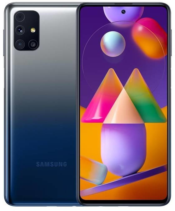 Samsung Galaxy M31s Smartphone 16,51cm (6,5 Zoll) AMOLED-Display, 128GB interner Speicher, Dual-SIM, Mirage Blue