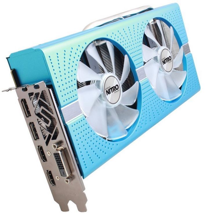 Sapphire 11265-21-20G Radeon RX 580 GDDR5 Grafikkarte blau