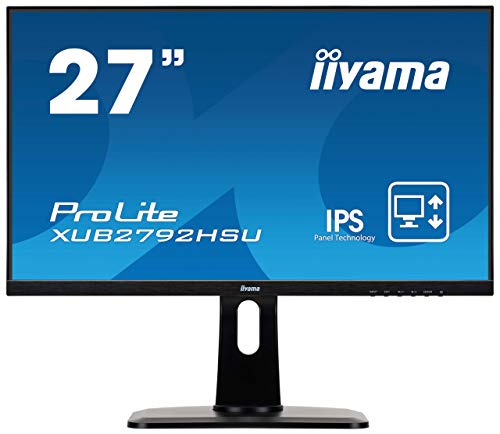 iiyama ProLite XUB2792HSU-B1 (XUB2792HSU-B1) - 27 Zoll, Full HD (1920 x 1080), IPS-Panel, 60Hz, 4ms, 250cd/m²