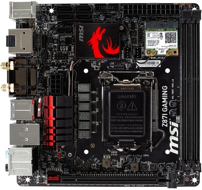MSI MB Z87I GAMING AC (7887-001R)