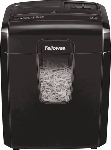 Fellowes Aktenvernichter Powershred 8C, Partikelschnitt (P-4), 8 Blatt, mit Sicherheitssperre, für Zuhause - Home Office