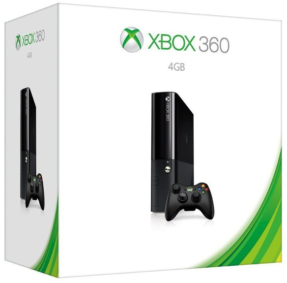 Microsoft Xbox 360 E Schwarz 4GB