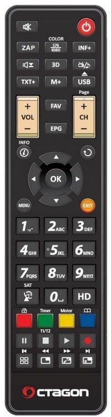 Fernbedienung für Octagon SF2028 - Preisvergleich