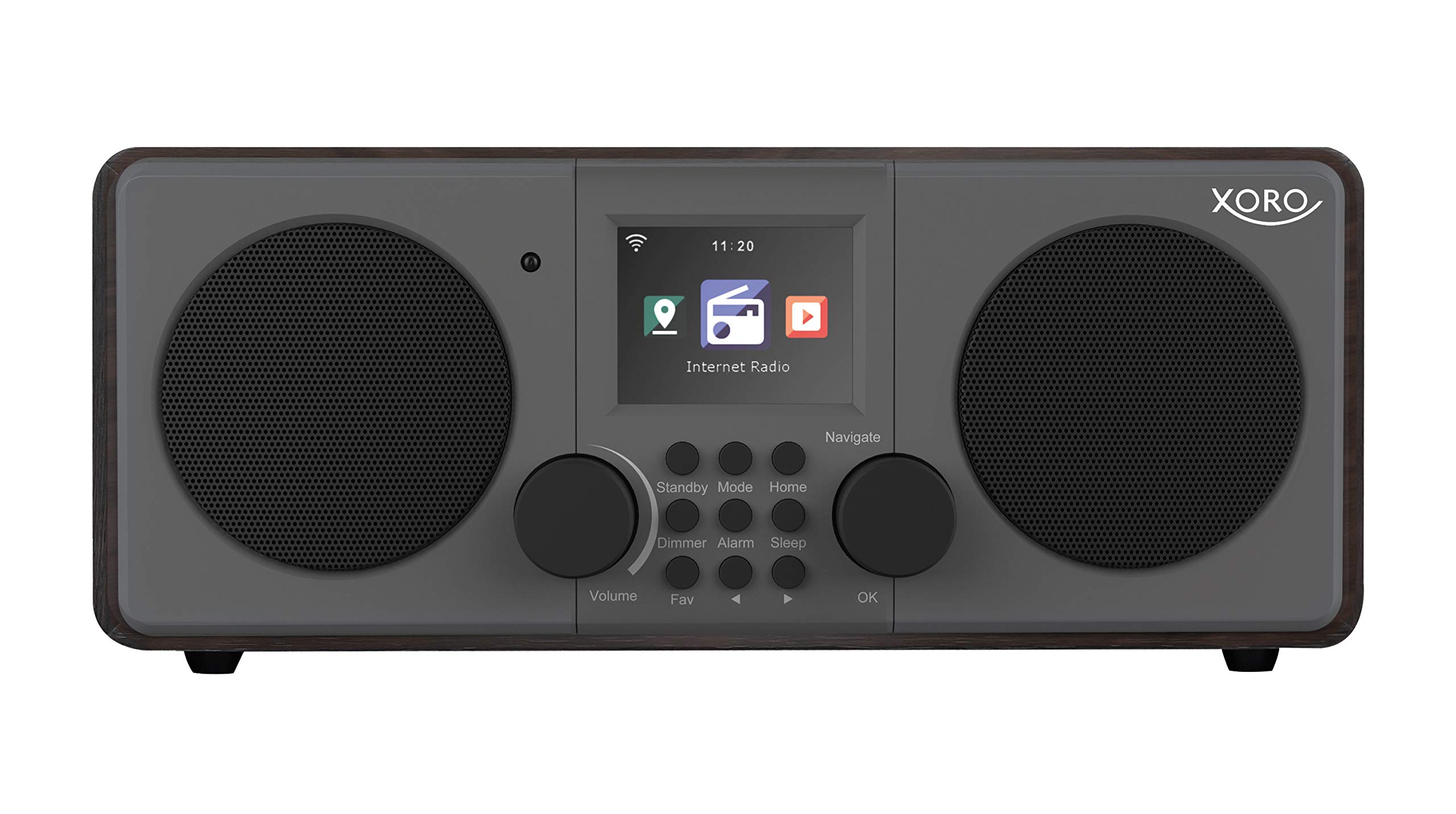 Xoro DAB 600 IR V3 Stereo DAB+UKW Radio mit