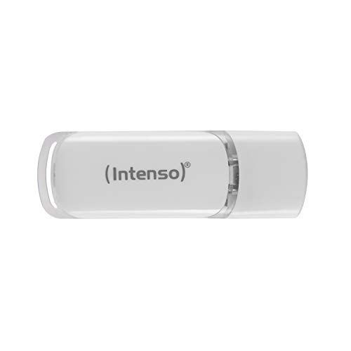 Intenso Flash Line 32 GB - Type C USB-Stick - Super Speed USB 3.1, weiß