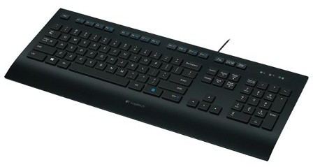 Logitech K280e - Tastatur - USB - Deutsch QWERTZ - Schwarz (920-005211)