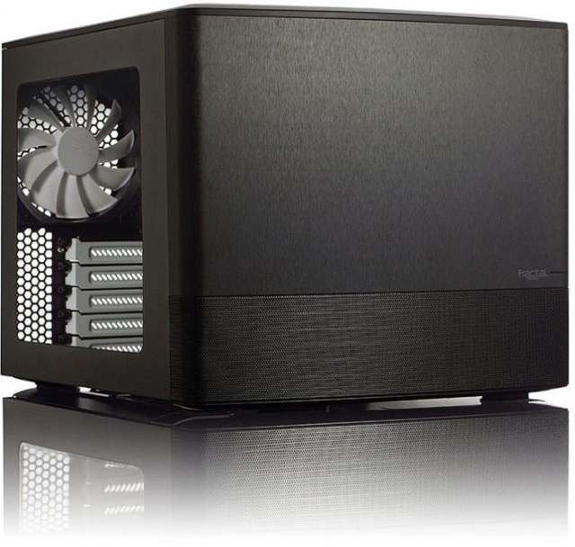 Fractal Design NODE 804 Schwarz Mit Seitenfenster (FD-CA-NODE-804-BL-W )