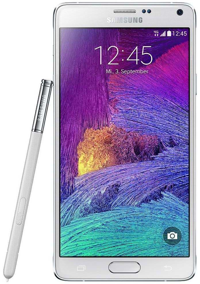 Samsung Galaxy Note 4 weiß