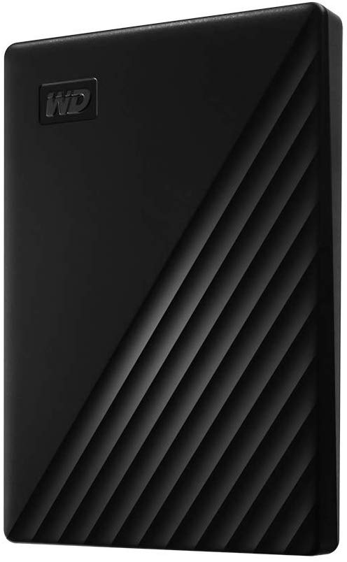 WD My Passport WDBYVG0020BBK - Festplatte - verschlüsselt - 2 TB - extern (tragbar) - USB 3.2 Gen 1 - 256-Bit-AES - Schwarz (WDBYVG0020BBK-WESN)