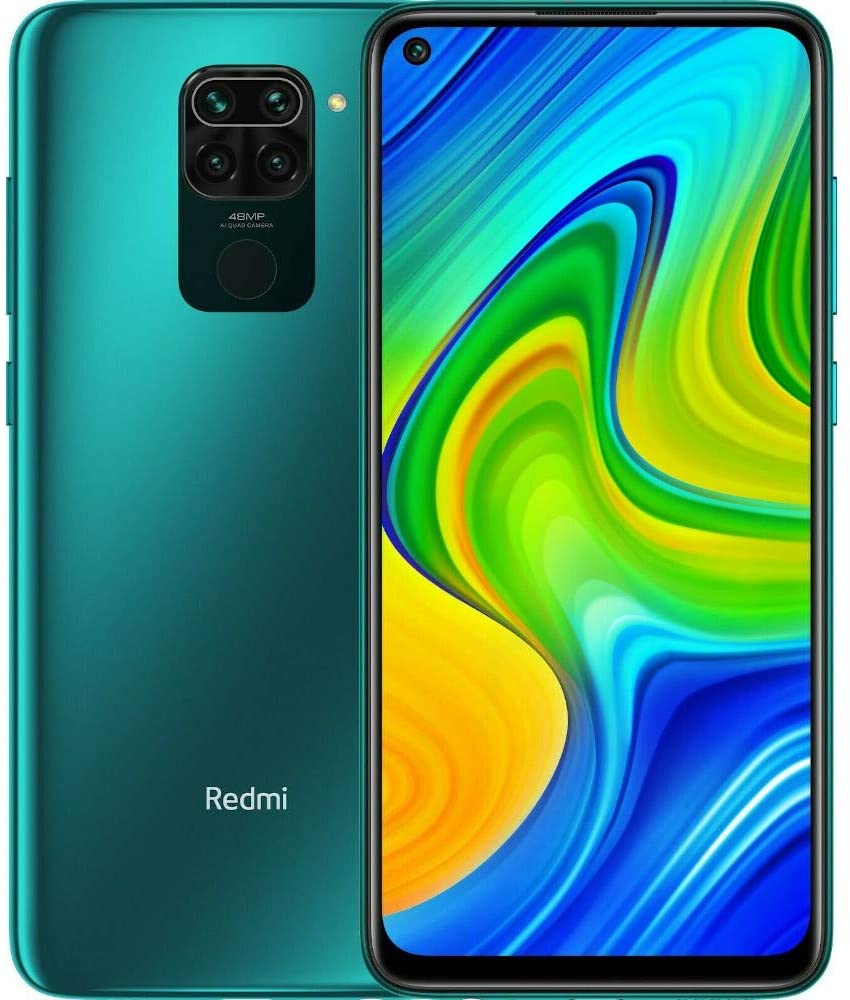 Xiaomi Redmi Note 9 Smartphone 16,59cm (6,53 Zoll) IPS-Display, 128GB interner Speicher, 4GB RAM, Dual-SIM, Android, Forest Green