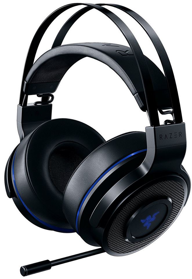 Razer Thresher 7.1 Kabelloses Gaming Headset (für PlayStation 4, Dolby Headphone mit 7.1 Surround-Sound, 50 mm Treiber und Ausziehbares Mikrofon)