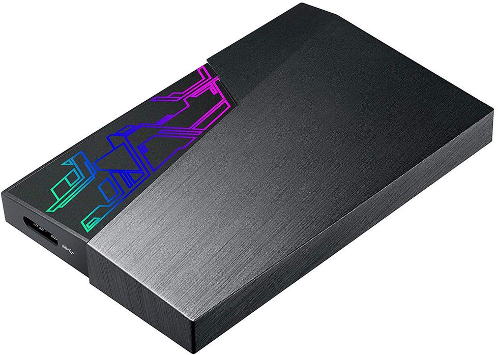 ASUS FX EHD-A1T - Festplatte - 1 TB - extern (tragbar) - 2.5 Zoll (6.4 cm) - USB 3.1 Gen 1 - 256-Bit-AES (90DD02F0-B89000)