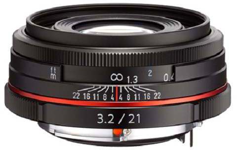 Pentax 21 mm / F 3,2 HD DA AL LIMITED