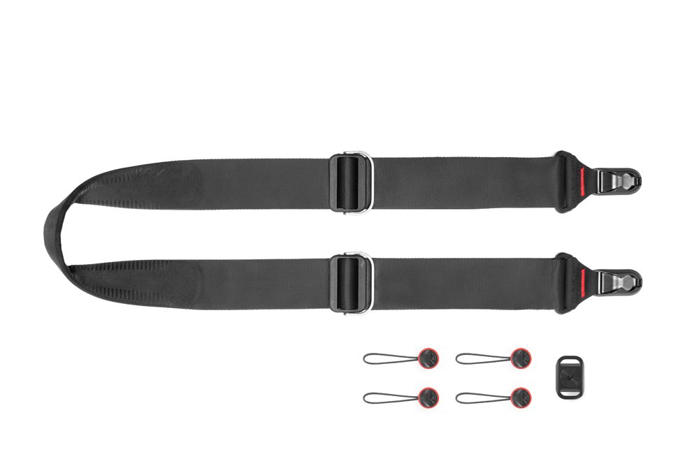 Peak Design Slide Lite V2 schwarz – Professionelle spiegellose Kamera Sling Gurt