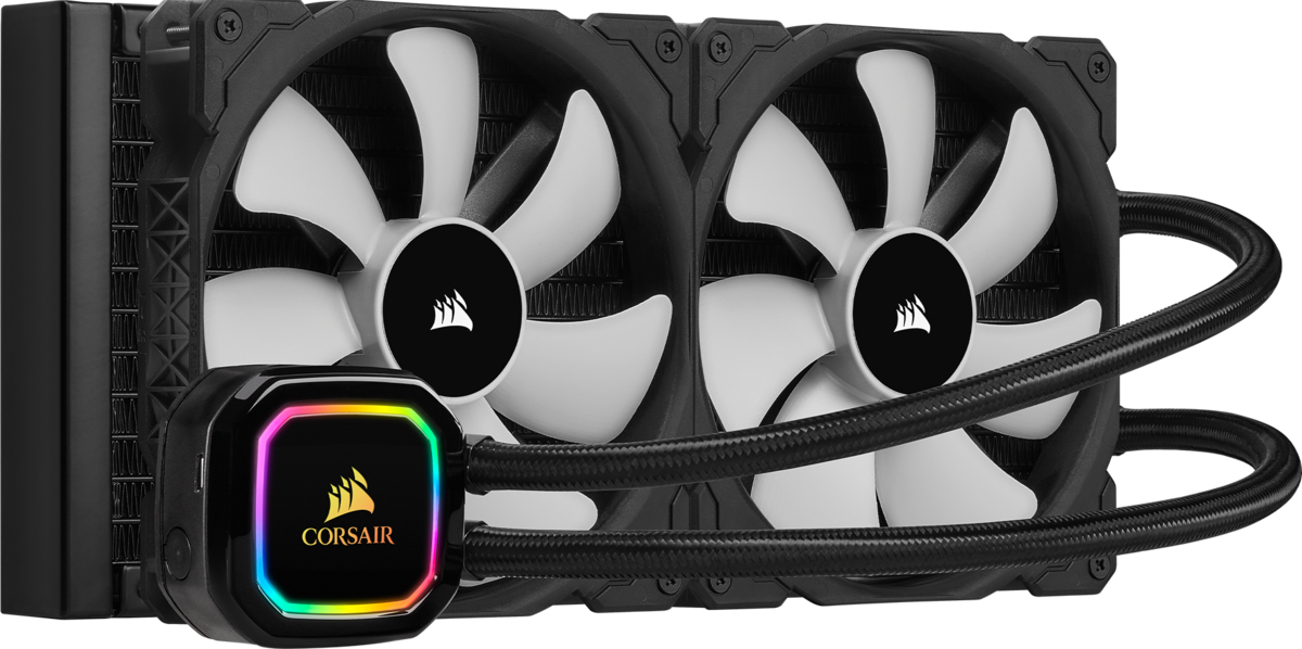 Corsair iCUE H115i RGB PRO XT - Prozessor-Flüssigkeitskühlsystem - (für: LGA1156, LGA1155, LGA2011, LGA1150, LGA1151, AM4, LGA2066) - Aluminium mit Kupferbasis - 140 mm