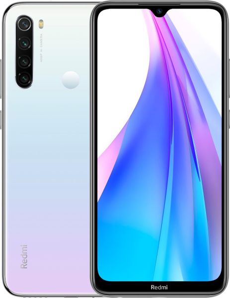 Xiaomi Redmi Note 8T Smartphone 16cm (6,3 Zoll) IPS-Display, 64GB interner Speicher, 4GB RAM, Dual-SIM, Moonlight White