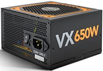 NOX Urano VX Bronze Edition 650W ATX Schwarz, Orange (NXURVX650BZ)