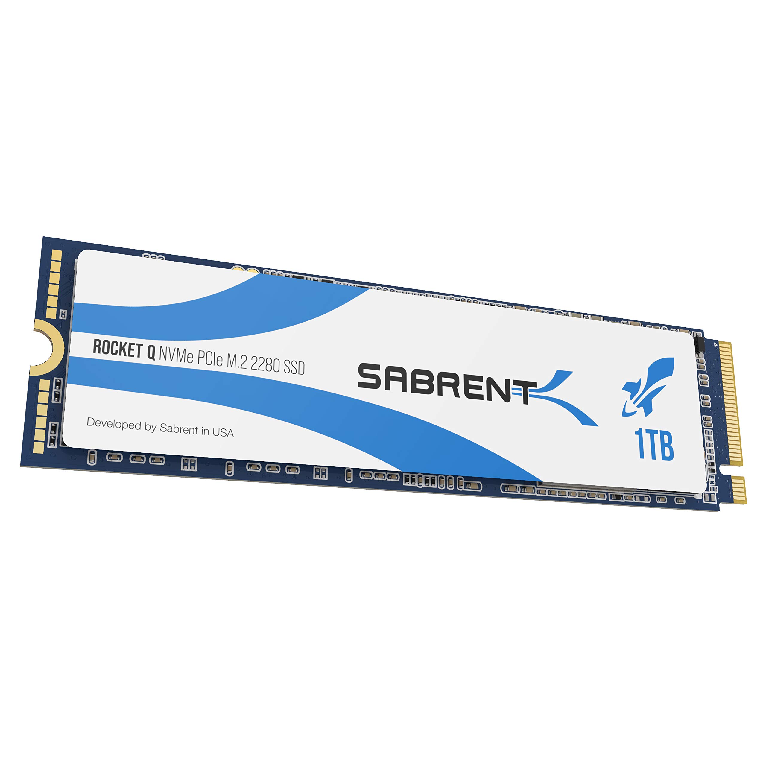 Sabrent Rocket Q 1 TB NVMe PCIe M.2 2280 Interne Hochleistungs-Solid-State SSD (SB-RKTQ-1TB)