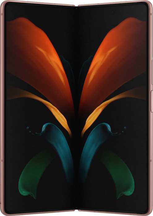 Samsung Galaxy Z Fold 2 5G Smartphone 19,3/15,7cm (7,6/6,2 Zoll) AMOLED-Display, 256GB interner Speicher, 12GB RAM, eSIM, Android, Mystic Bronze