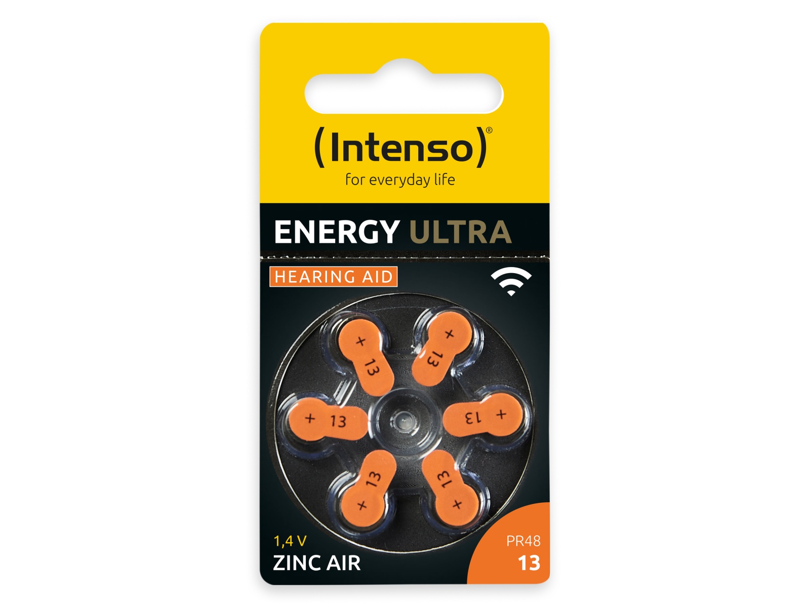 Intenso Energy Ultra Hörgeräte Batterie PR 48-13 6er Blister