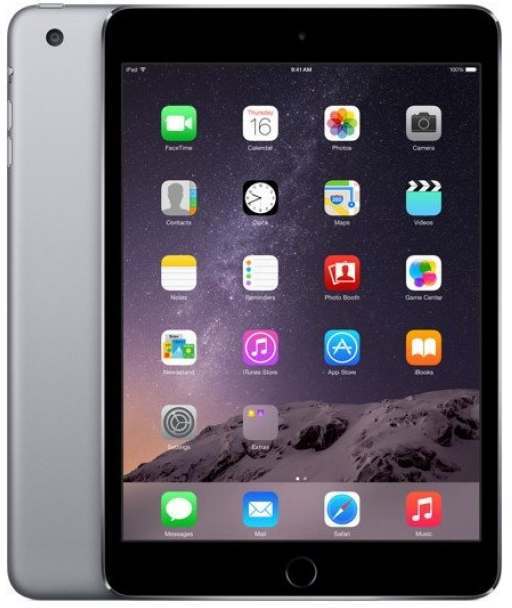 Apple iPad mini 3. Generation WiFi + Cellular, 16 GB, Spacegrau