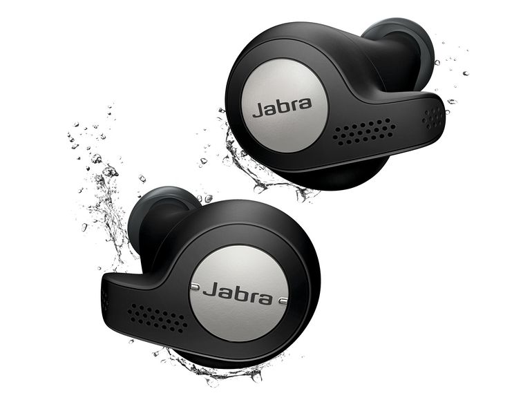 Jabra Elite Active 65t True Wireless In-Ear Kopfhörer, mit Bluetooth, Mikrofon, geeignet für Sport, schwarz