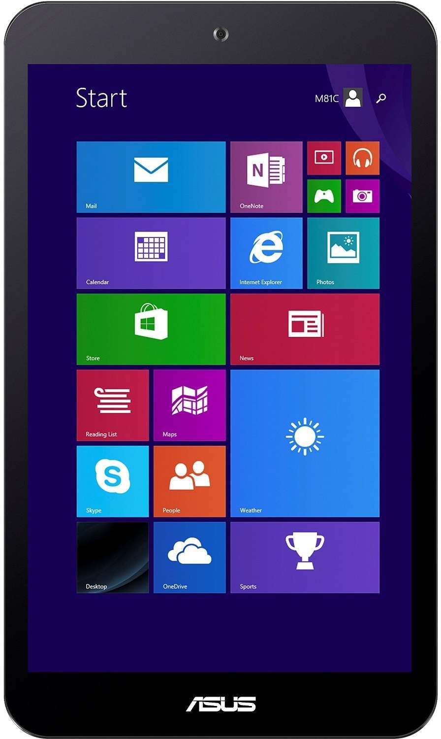ASUS VivoTab 8 M81C 32GB, Windows 8.1, violett (M81C-1F009W)