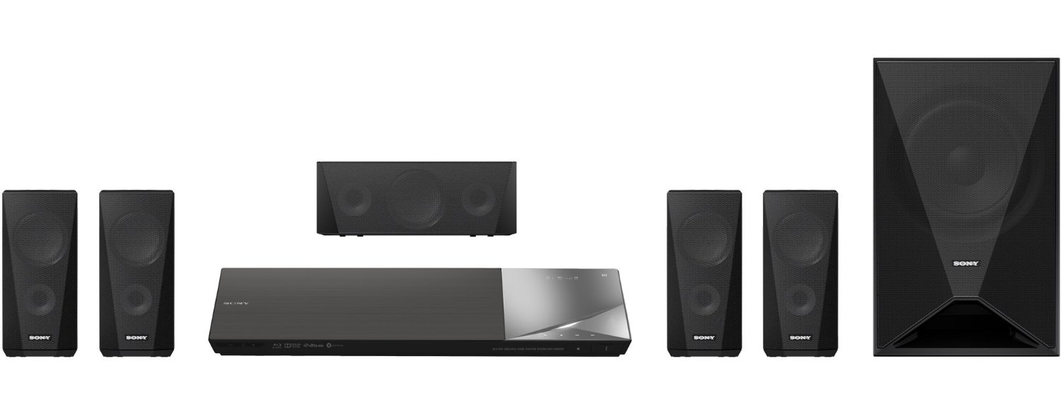 Sony BDV-N5200W schwarz Surround-System, schwarz
