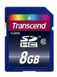 Transcend TS8GSDHC10 Class 10 Sdhc 8 GB