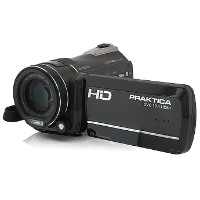 Praktica DVC 10.4 Camcorder (SD-SDHC-Card, 12-Fach optischer Zoom, 7,6 cm (3 Zoll) Display, Foto Funktion mit 10 Megapixel, HDMI Full-HD 1080p) inkl.Tasche