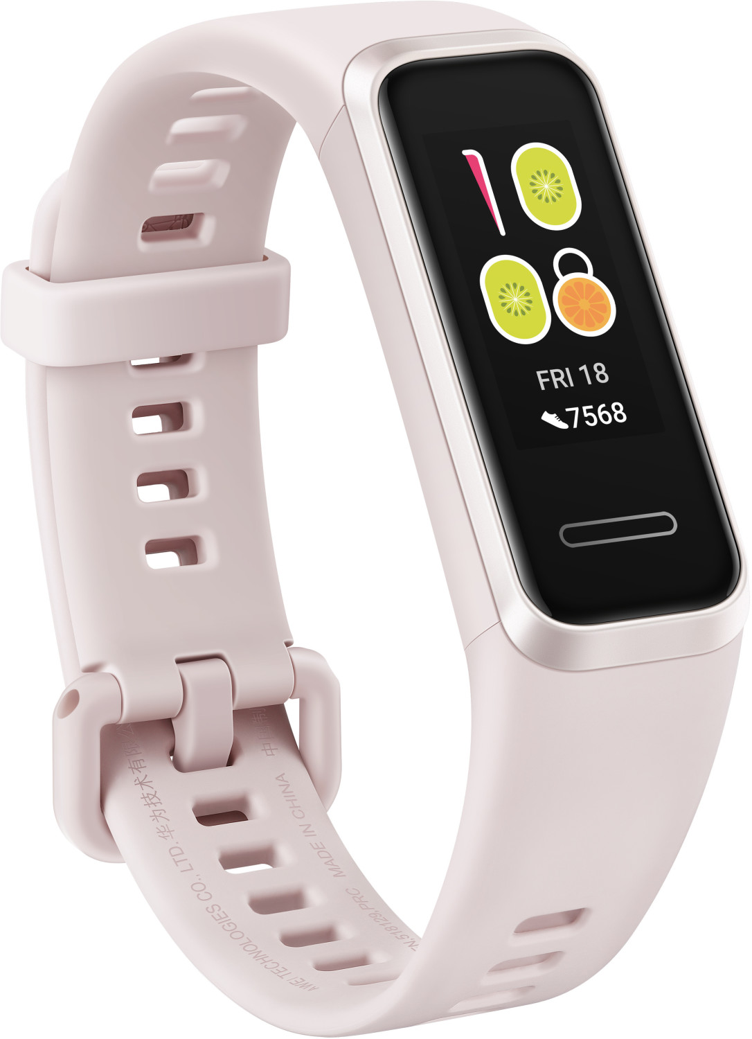 Huawei Band 4 Sport Band Fitness-Tracker Damen, Einheitsgröße, Sakura Pink